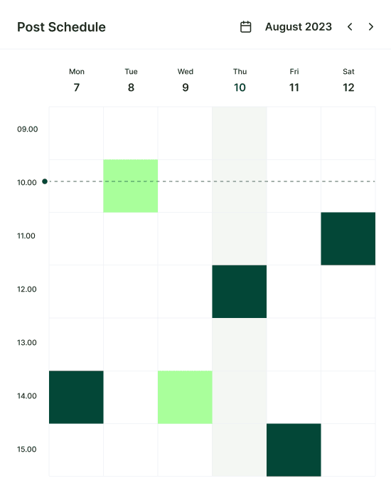 post-schedule